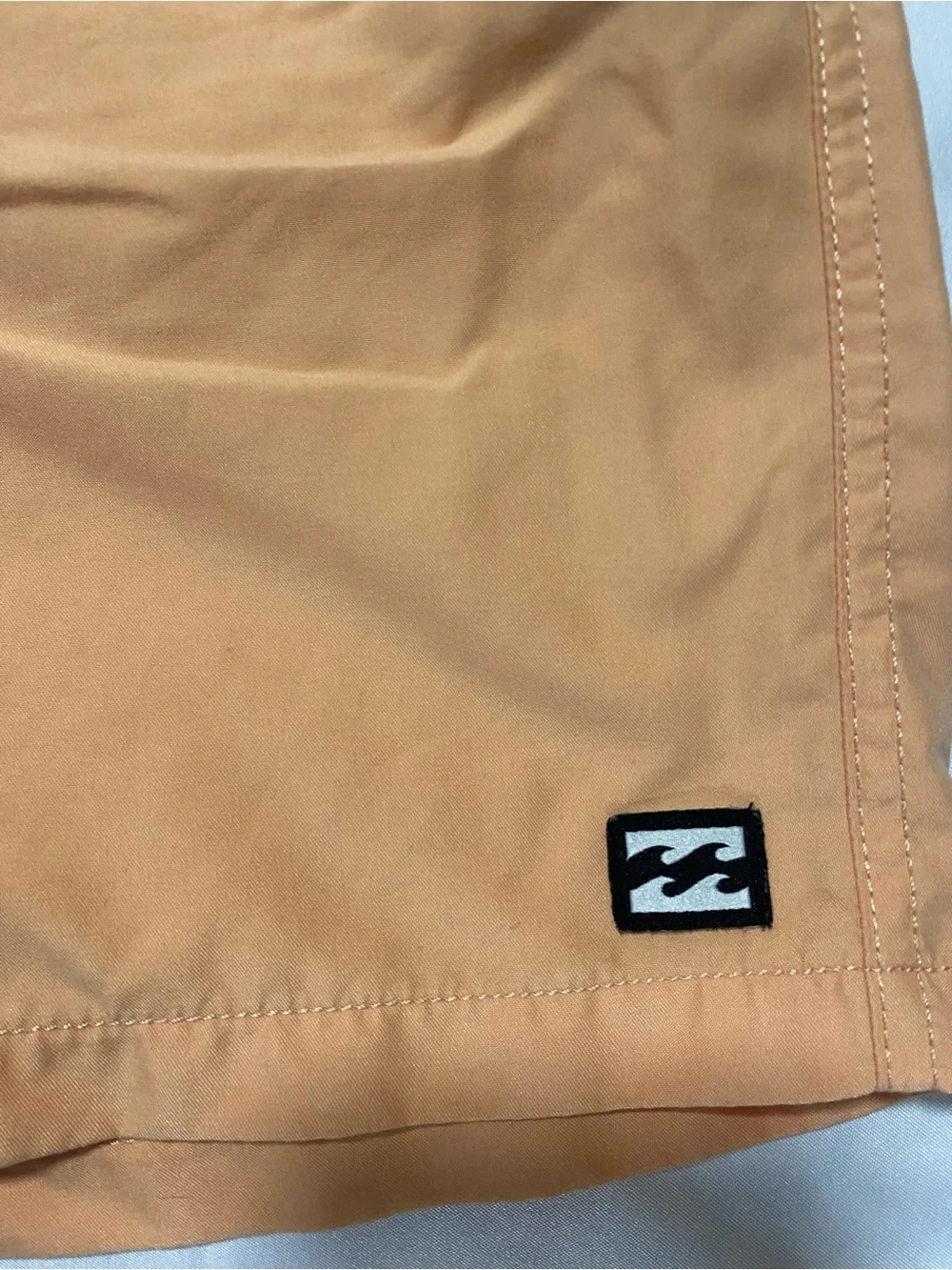 Billabong Peach/Tan Elastic Waist Swim Shorts